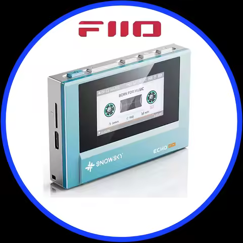 Fiio Snowsky Echo Mini Wireless Bluetooth Mp3 Mini Walkman 8GB Custom Support Dsd Retro Portable Blu