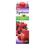 TIPCO SQUEEZE CHERY BERRY + GRAPE JUICE 1 LITRE.