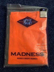 MADNESS WAFFLE TEE NEON ORANGE   mdns wtaps nbhd dcdt wind and sea goopi goopimade