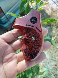 สมิทm60 ไม้ประดู่แท้งานมือ