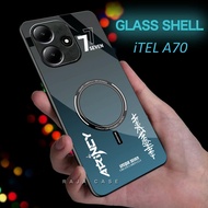 Softcase Glosy For ITEL A70 Softcase Hp ITEL A70 Silikon Hp ITEL A70 - J148