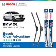 Bosch Clear Advantage U Hook Wiper Set for BMW X6 F16 (BCA24"/BCA20")