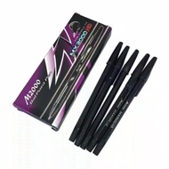 HITAM 12pcs Pens MX2000 Black Ink Pens Black Ink Pens MX2000 BALLPOINT MX2000 Pens MX2000 Ballpoints