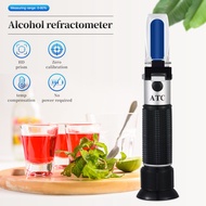Portable Handheld Sugar 0-80% Brix Meter Refractometer for Brewing Homebrew Kit with ATC