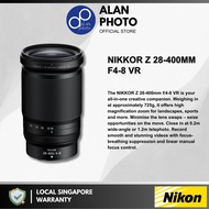 [New Launch] Nikon NIKKOR Z 28-400MM F4-8 VR for Nikon Z9 Z8 Z7 II Z6 II Z5 Z30 ZFC | Nikon Singapore Warranty