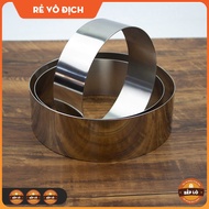 Stainless steel round mold for mousse and tiramisu 5cm - 4 inches, 5 inches, 6 inches, 7 inches, 8 i