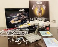 Bandai 1/72 Starwar 星際大戰 Y戰機 已組 有盒 有水貼 有撕貼 無缺件 保存良好