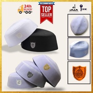 KOPIAH HAJI ABDUL DEWASA SAIZ 19(BUDAK) - 23 (DEWASA) DAN 23.5, 24(BESAR) HIGH QUALITY DARI IOPIC