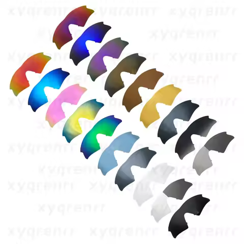 xyqrenrr Replacement Lenses for Oakley M Frame Sweep No-Vented/Vented(Super thick of 1.7mm,No-Polari