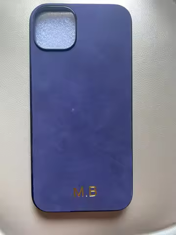 Personalised Custom Name Initial DIY Phone Case For iPhone 13 12 11 14 15 16 Pro XS Max X XR Leather