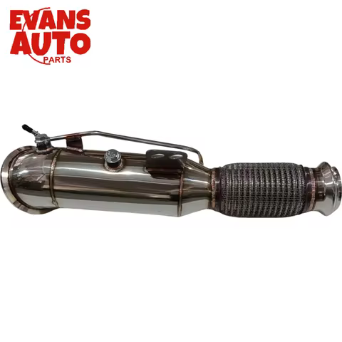 SS Turbo Catless Stainless Steel Gen 2 Downpipe For BMW B58 M340i/440i/540i Gen 2 B58 Downpipe