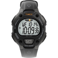 Timex Men's T5E901 Ironman Traditional 30-Lap Gray / Black Resin Strap