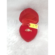 CC1417DLM round ring with genuine yellow gold gemstones, weight 1 no. 12 d 1.5, 375% 8k tok 375 ub$