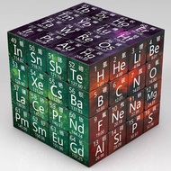 Rubik Cube Chemical Element Mainan Edukasi Anak Rubik Unsur Kimia 3x3 / 4x4