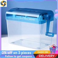 Mini Manual Paper Shredder A6 Office Document Destroyer Receipts Tickets Thick Cardstock Cutting Machine