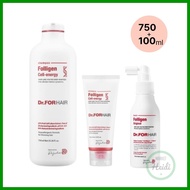 KOREA 🇰🇷 Dr FORHAIR Folligen Cell energy Shampoo 750ml + 100ml / dr forhair Folligen Original Shampo