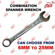 6MM-25MM RANGE PRC COMBINATION SPANNER WRENCH SOCKET NUT DRIVER SATAGOOD TOPTUL REMAX SENSUI MR MARK ADAMARK GOLDEN BULL