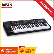 M-Audio 49-key USB MIDI keyboard controller with velocity-enabled pad, MIDI assignable knobs/buttons