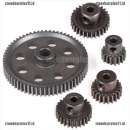 Steedsurplus 11Pcs Gear Utama Besi Hsp 17T / 21T / 26T / 29T / 64