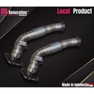 FORTUNER Downpipe powerboom innova reborn1gd/2gd/fortunner vrz/fortunner gr full stainless