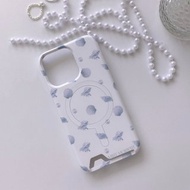 藍色貝殼手機殼 iphone magsafe