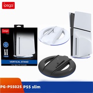 Vertical Docking Stand for PS5 Slim Model Digital &amp; Optical Console Playstation 5 White