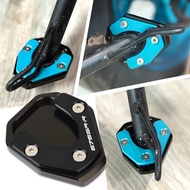 For 675SR-R 675SR SR675 675 SR 2024 2025 Motorcycle CNC Kickstand Foot Side Stand Extension Pad Supp