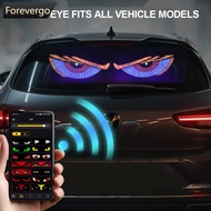 FOREVERGO Devil Eye Truck Car RGB LED Pixel Panel Light APP Control Soft Foldable Ambient Light DIY 