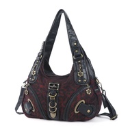 Angel Kiss Original Shoulder Bag New Style Leopard Print Hot Girl Underarm Bag Outing Fashion Trendy