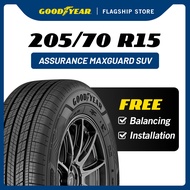 Goodyear 205/70R15 Assurance MaxGuard SUV Tyre (Worry Free Assurance) -  Honda CR-V /  Jimny