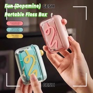 GESH Floss Dispenser, without Floss Automatic Ejectable  Floss Box, Oral Care Floss Organiser