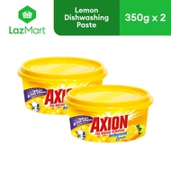 Axion Antibacterial Dishwashing Paste Lemon 350g - Pack of 2
