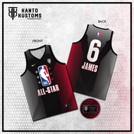 NBA Sportswear Basketball Jersey FREE Customized "NBA ALL-STAR (TOP)" Designed by Kanto Kustoms