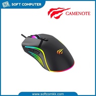 Gamenote Havit MS1026 USB Gaming Optical Mouse C/W RGB Backlit for PC/Computer/Laptop/Notebook