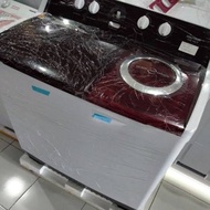 mesin cuci polytron 14 kg 2 tabung