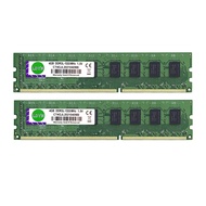 DDR3 2GB 4GB Memoria Ram 1333Mhz เดสก์ท็อปหน่วยความจำ PC3-10600U 240PIN DIMM RAM ไม่มี ECC 1.5V