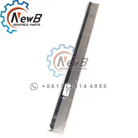 Wash Up Blade 800*65*0.5mm For Roland 200 800x65x0.5mm 8 Holes Offset Printing Machine Spare Parts