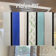 Plafon PVC motif  seri W dan WG tebal 7,5mm, Plafon minimalis