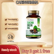 Buy 3 Free 1CoNature GNI Sacha Inchi Oil - 60 Capsules per Bottle, Care for Brain Health, 100% Origi
