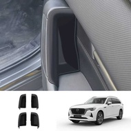 Mazda CX60 2022-2025 For CX80 CX90 2024-2025 Front Rear Door Handle Storage Box Holder Side Armrest 