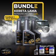3 Btls(JHVK)Pure Nano synthetic for Old Cars – Enjin ringan kurang bunyi jimat minyak sesuai kereta 