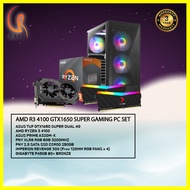 AMD R3 4100 GTX1650 SUPER GAMING PC SET