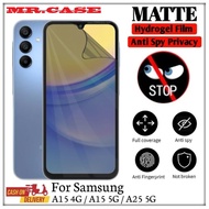 Anti-Scratch Hydrogel Privacy Matte Samsung A15 4G / A15 5G / A25 5G / A25 4G / A35 5G / A35 4G / Sc
