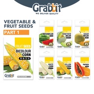GRABBIT Vegetable & Fruits Seed / Biji Benih Sayur Dan Buah-Buahan