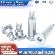 MOMIAN | Ốc Bước Đa Năng Đầu Phẳng Lục Giác Mạ Kẽm 8.8