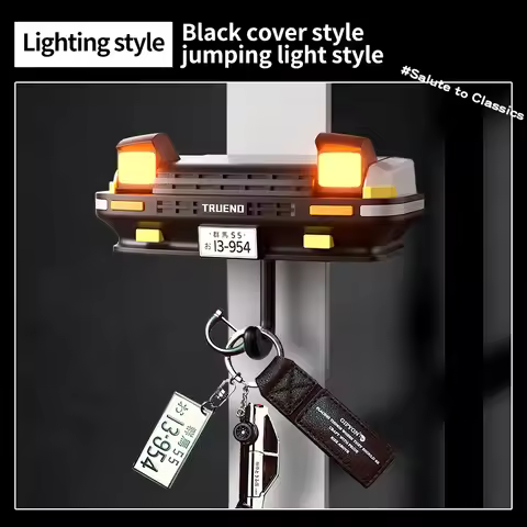 AE86 Car Creative Hook Headlight Key Storage Rack Keychain Holder for Vehicle Decoration key holder