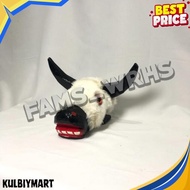 Mini White Feather Bull Children's Bull Wooden Material White Feather Variation Af 1