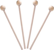 2 Pairs Wood Mallets Percussion Sticks For Xylophone, Chime, Woodblock, Glockenspiel and Bells