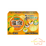 地球製藥 - 溫泡碳酸入浴錠 - 4種柚子 (20錠入) (平行進口)