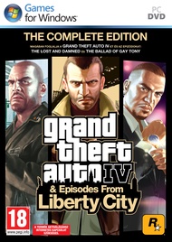 ไม่มีค่าจัดส่ง! PC Game เกมคอม GTA IV + ALL DLCs Download/USB